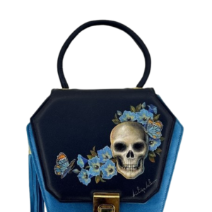 Polygon Handbag - Capri Blue