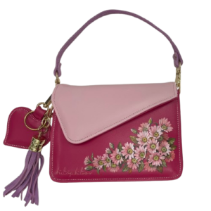 Corner Clutch - Hot Pink