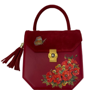 Iconic Medium Handbag - Maroon